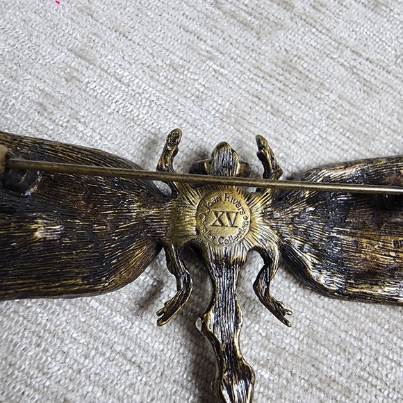 Joan Rivers Classics Collection XV Dragonfly Brooch - Picture 4 of 7